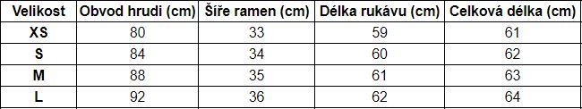 křížený top 437